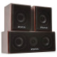 HF5W 5.0 Home Theatre System walnut