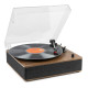 RP161 Record PlayerHQ BT WalnutWood