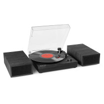 RP165B Record Player+Sp.BT Blach/Grey