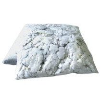 Slowfall snow confetti 10x10mm - White