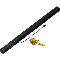 Electric Cannon 80 cm - Confetti - Gold metal