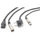 CX02-10 Shuko/XLR F-IEC/XLR M 10m