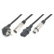 CX10-20 Shuko/XLR M-IEC F/XLR F 20m