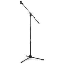 MS10 Micro. Stand + Boom Black