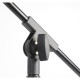 MS10 Micro. Stand + Boom Black