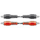 CX402-1 Cable 2RCA-2RCA M 1.5m Bulk