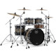 SR504XZXG DRUM SET SATURN VI BLACK INK BURST