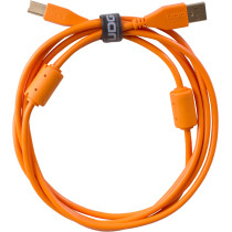 U95003OR - ULTIMATE AUDIO CABLE USB 2.0 A-B ORANGE STRAIGHT 3M