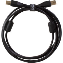 U95003BL - ULTIMATE AUDIO CABLE USB 2.0 A-B BLACK STRAIGHT  3M