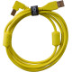 U95004YL - ULTIMATE AUDIO CABLE USB 2.0 A-B YELLOW ANGLED 1M