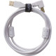 U95006WH - ULTIMATE AUDIO CABLE USB 2.0 A-B WHITE ANGLED 3M