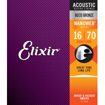 11306 ACOUSTIC 80/20 BRONZE NANOWEB