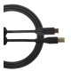 U96001BL - ULTIMATE AUDIO CABLE USB 2.0 C-B BLACK STRAIGHT 1,5M