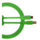 U96001GR - ULTIMATE AUDIO CABLE USB 2.0 C-B GREEN STRAIGHT 1,5M