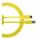 U96001YL - ULTIMATE AUDIO CABLE USB 2.0 C-B YELLOW STRAIGHT 1 ,5M