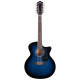 F-2512CE DELUXE MAPLE 12-STRING DARK BLUE BURST