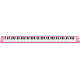CARRY-ON-FP88-PK - KEY FOLDING PIANO - ROSA