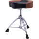 T855BR SEGGIOLINO A SELLA LEATHERETTE TRASPIRANTE BROWN