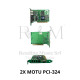 MOTU 2408 MKII + 2 MOTU 2408 + PCI-324 | Usato ⭐