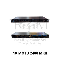 MOTU 2408 MKII + 2 MOTU 2408 + PCI-324 | Usato ⭐