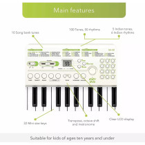 CASIO SA-50 Mini Tastiera 32 Tasti | 100 Suoni e 50 Ritmi