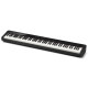 CASIO Privia PX-S1100BK: pianoforte digitale nero a 88 tasti pesati, polifonia 192 note, Bluetooth MIDI/Audio, USB e pedale SP-3