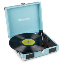 RP111 Record Player Briefc Blue