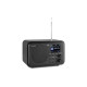 Milan DAB+ Radio BT FM Batt Black