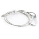 SAF20 Safety cable 70cm x 2mm 20kg