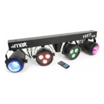 PartyBar1 2PAR 3x4in1LED+2 JellyB