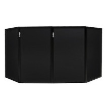 DB2B Foldable DJscreen 120x70x4 Bl