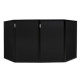 DB2B Foldable DJscreen 120x70x4 Bl