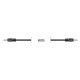 Cavo Audio JACK 3,5 mm X 2 stereo 1,5mt