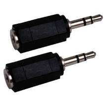 Coppia Spina Jack 3,5mm st/presa 2,8mm stereo