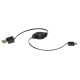 Cavo USB - Mini USB riavvolgibile