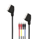 Cavo scart Audio-Video 1,5mt