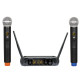 Doppio radiomicrofono UHF palmare
