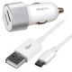 Caricatore da auto con cavo micro USB