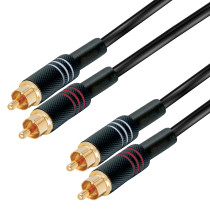 Cavo 2 RCA-M / 2 RCA-M 1,5mt