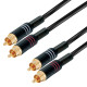 Cavo 2 RCA-M / 2 RCA-M 1,5mt