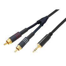 Cavo 3,5mm ST / 2x RCA M  5mt