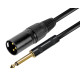 Cavo XLR M - Jack 6,3mm - 5mt