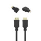 Cavo HDMI con adattatori
