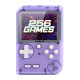 Console di gioco portatile viola