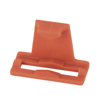 Mounting clip single for 4-pin and 5-pin cable connector