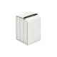 field accordion bag white