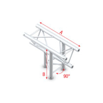 Deco-22 Triangle truss - T-Cross up/down 3-way