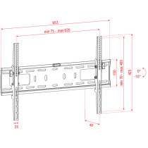 PLB3770 Supporto da parete per TV