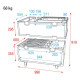 Flight case per 3x Raccoon S420/4 e W40/4