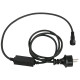 LED Rubber String Light WW 100 LED/10M/Distanza fra i LED 10cm